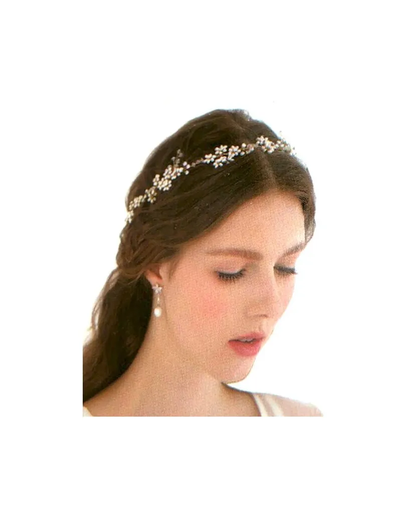 TOCADOS DORADOS EN ENVEJECIDO ELEGANTE DIADEMA FLEXIBLE